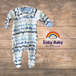 0-6m Fleece Sleeper with Zipper